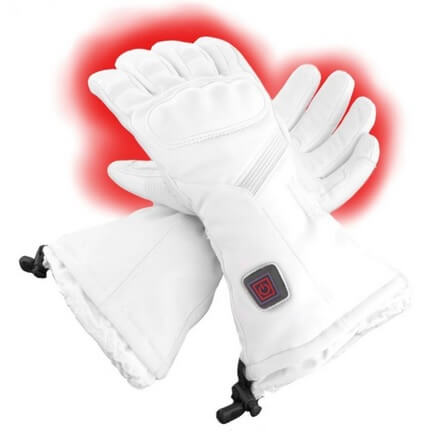 battery heated ski gloves