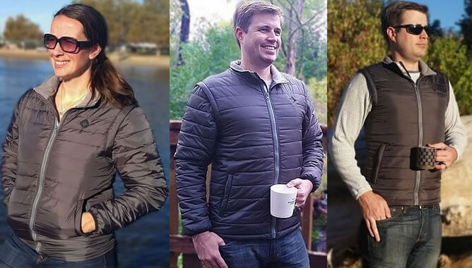 rechargeable heated jackets