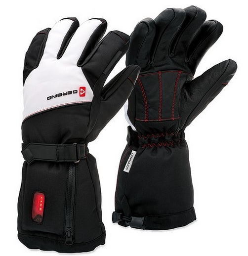 rechargeable battery operated heated gloves