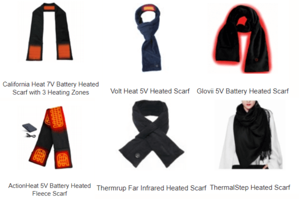 best heated scarves
