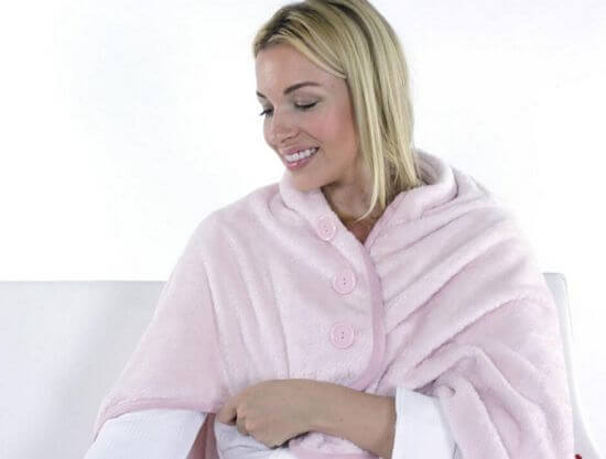 thermogear usb heated shawl and lap blanket