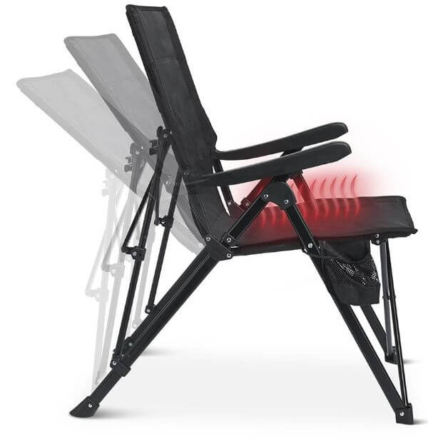 heated outdoor chair