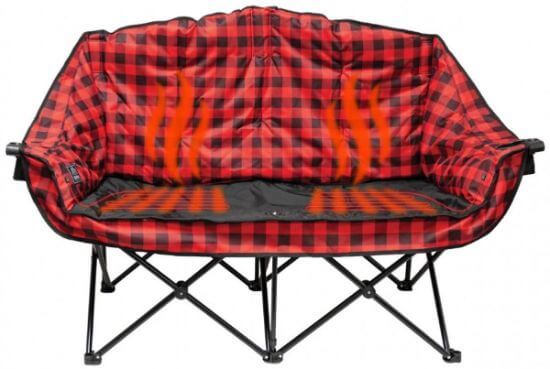 kuma heated camping chair