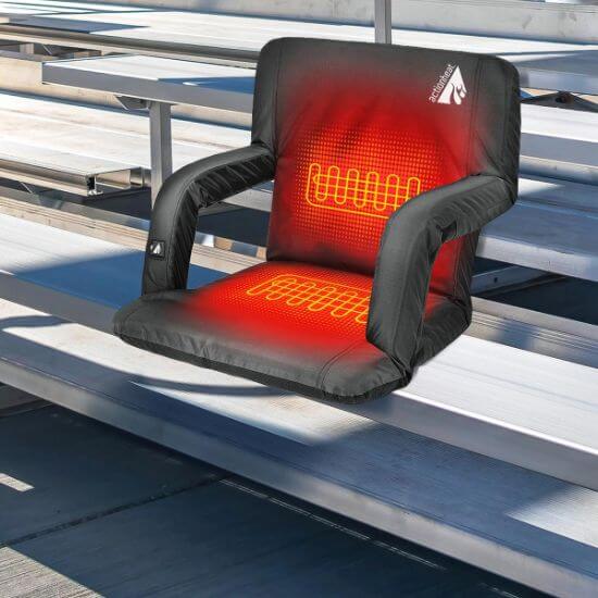 best heated stadium seat